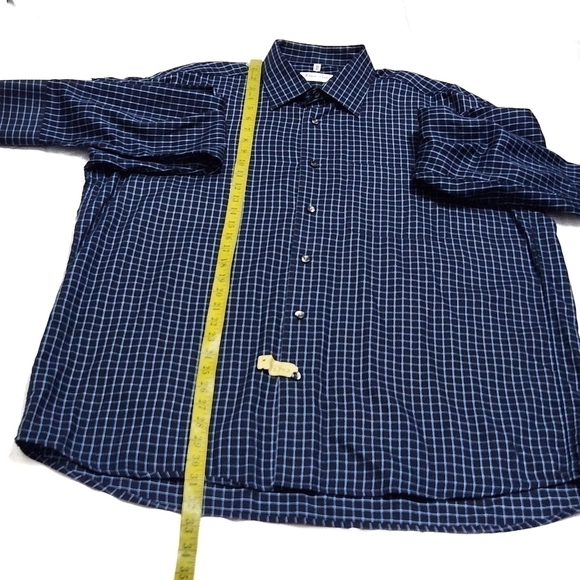 Vintage Klauss Boehler Kollektion Checkered Regular Fit Dress Shirts - Picture 6 of 8